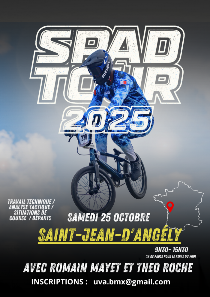 SPAD TOUR 2025 avec Romain Mayet et Théo Roche samedi 25 Octobre