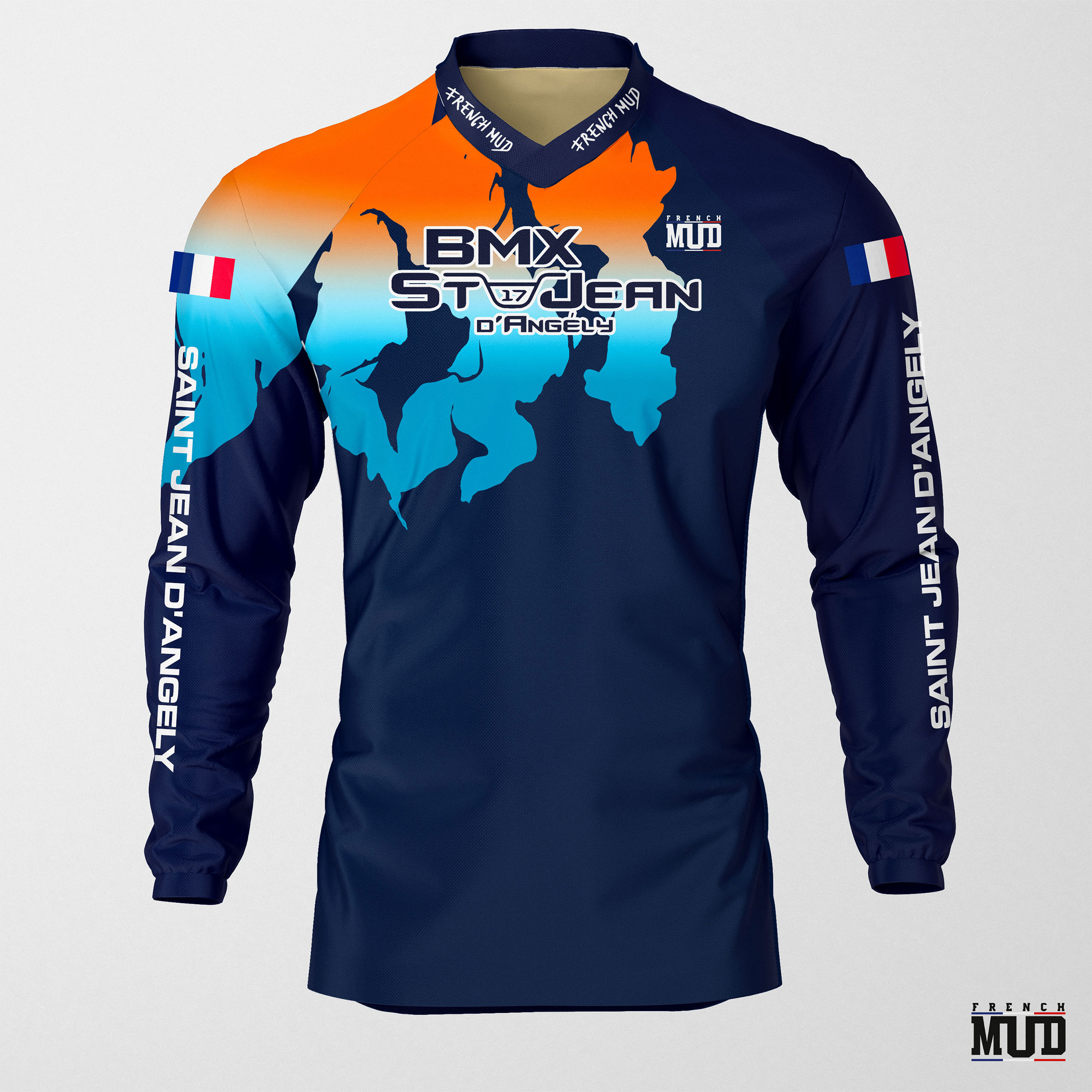Maillot BMX UVA/French Mud